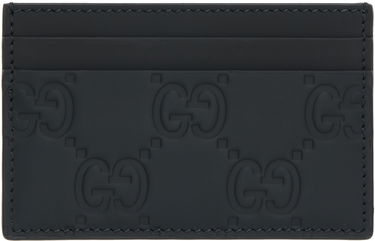Портфейл Gucci Monogram Card Holder Черно | 771315 AAC0L, 1