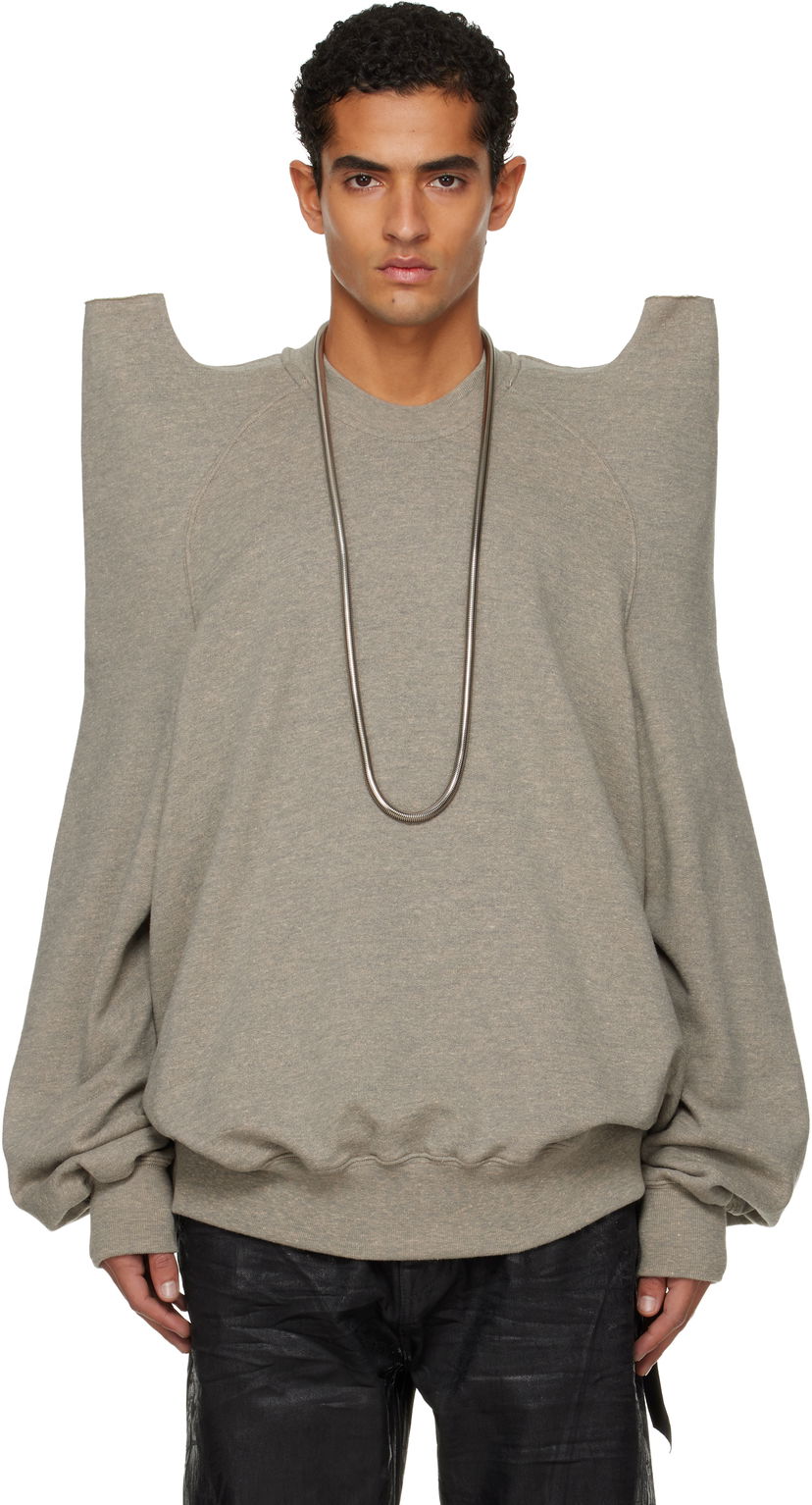 Суитчър Rick Owens Concordians Tecsweat Sweatshirt Сиво | DU02E7272 FGM