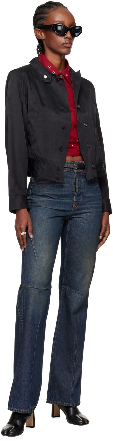 Яке бомбър OUR LEGACY Tuxedo Bomber Jacket Черно | W4252TF, 3