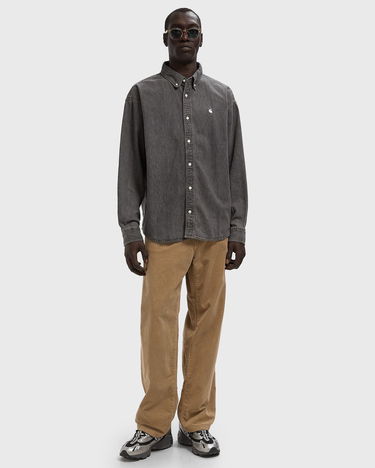 Риза Carhartt WIP Long Sleeve Lucas Denim Shirt Сиво | I034525-89.35, 1