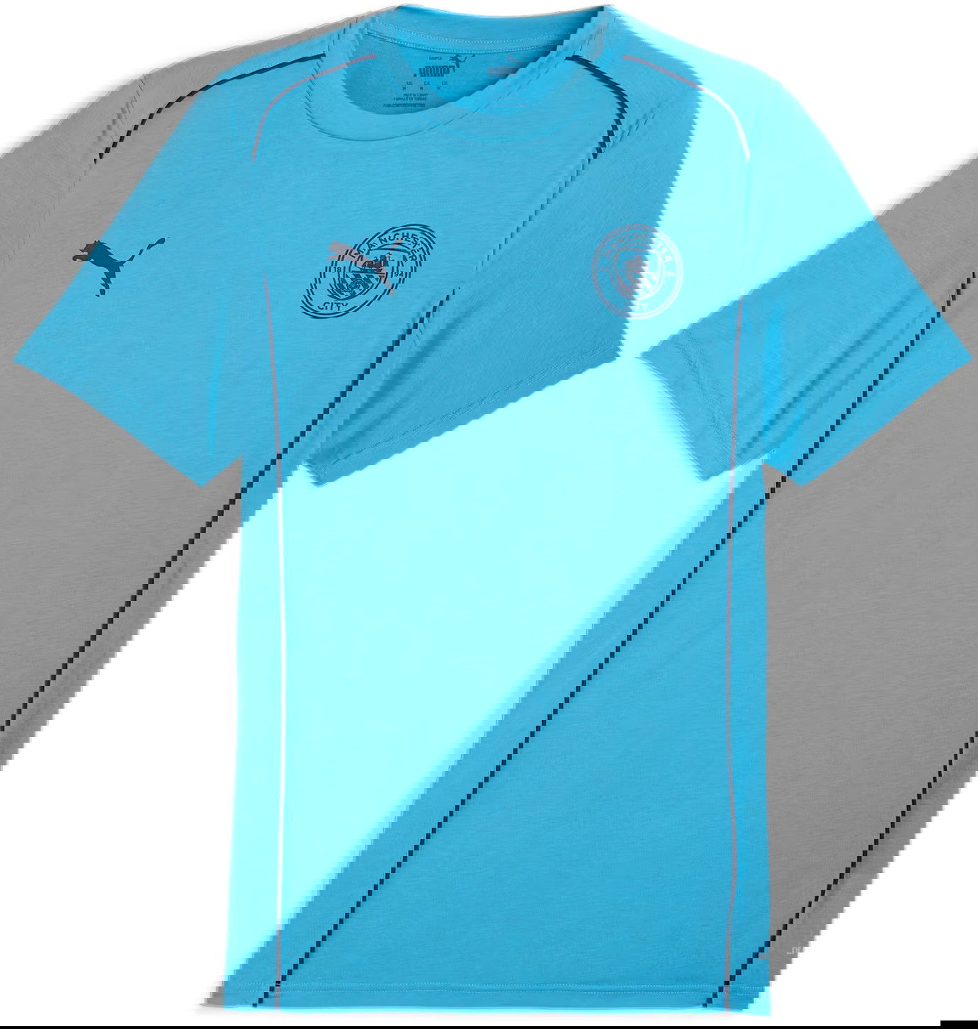 Тениска Puma MCFC Casuals Tee Синьо | 777569-31, 0
