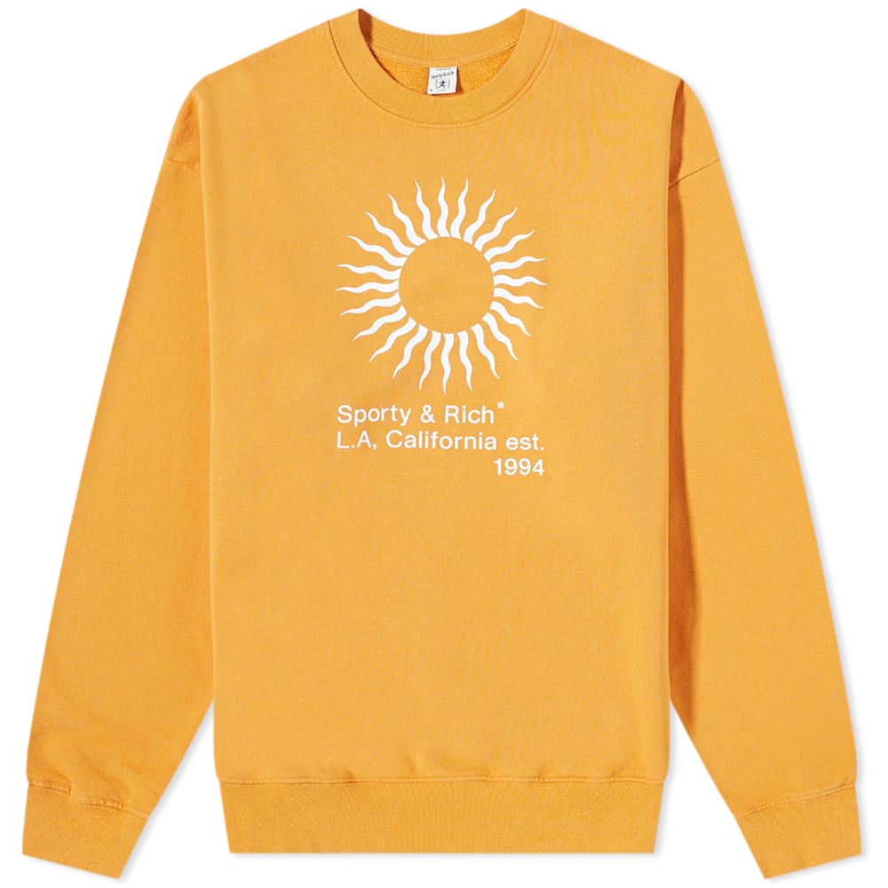 Пуловер Sporty & Rich Sunny Crewneck Оранжево
 | CR482GO, 0