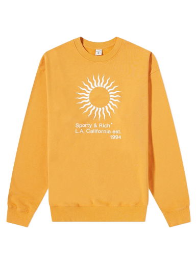 Пуловер Sporty & Rich Sunny Crewneck Оранжево
 | CR482GO