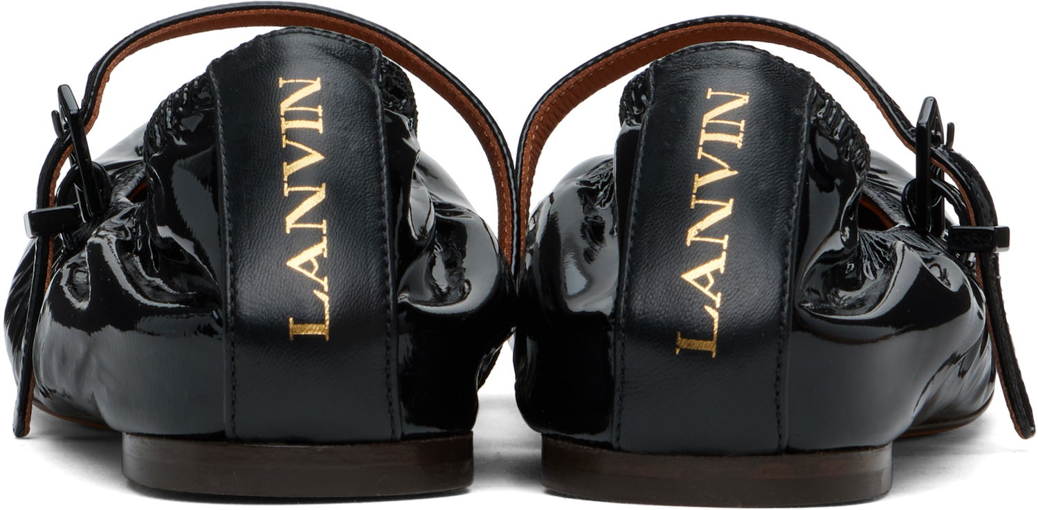 Облекло LANVIN Lanvin Mary Jane Glossy Leather Ballerinas Черно | FW-BAMB05-GLOS-H24, 1