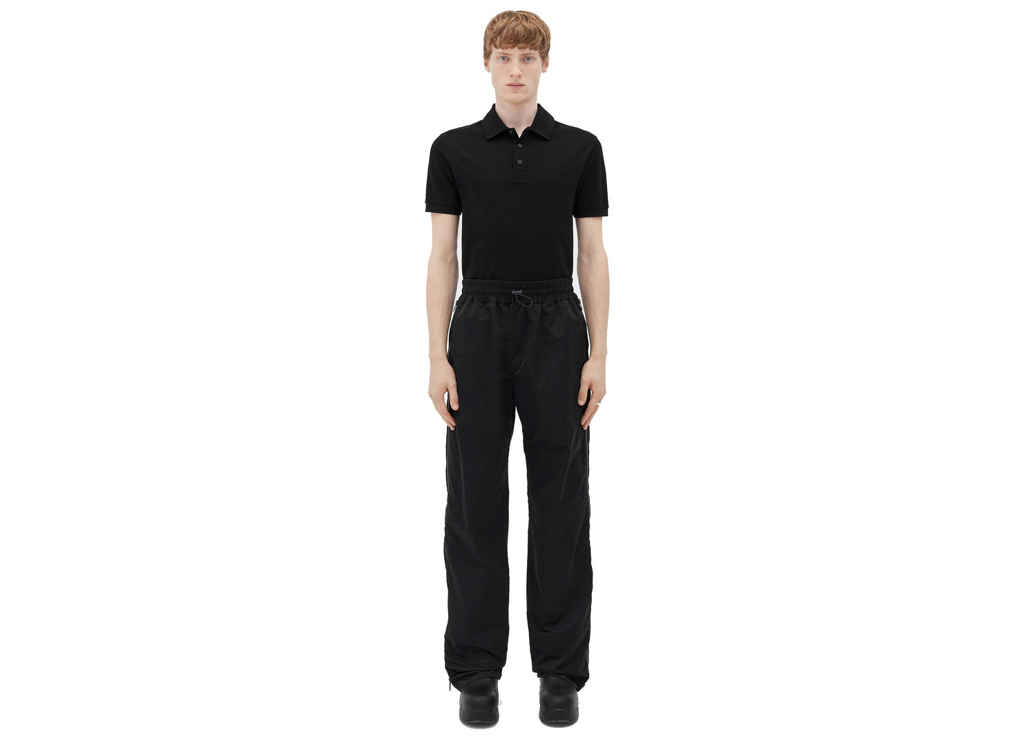 Поло тениска Bottega Veneta Polo Tee Черно | 682544V01G01000, 0