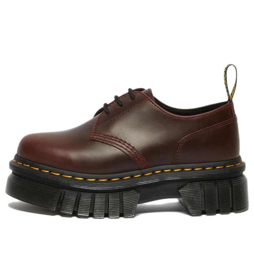 Кецове и обувки Dr. Martens Audrick Brando Leather Platform Shoes Кафяво | 27815211, 0