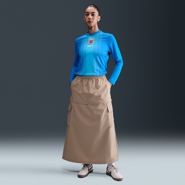 Фланелка Nike Norway Stadium 2025/26 Dri-FIT Replica Long Sleeve Goalkeeper Jersey Синьо | HM9800-406, 2