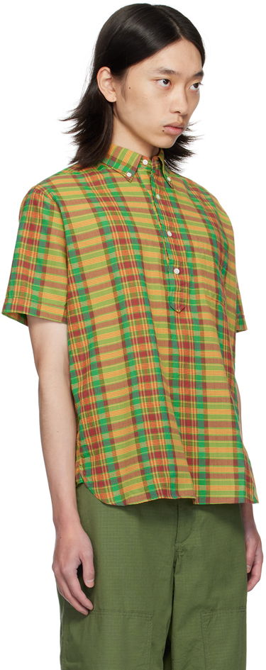 Риза BEAMS BEAMS PLUS Madras Pullover Shirt Многоцветен | 3801-0100-139, 1