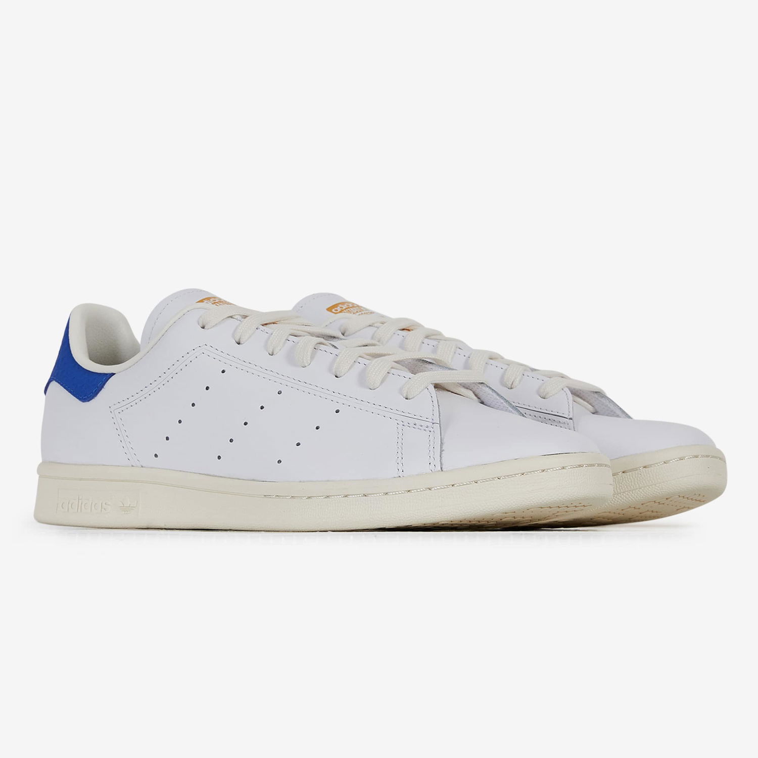 Кецове и обувки adidas Originals Stan Smith Monogram "Cloud White/Blue Bird" Бяло | ID2037, 1