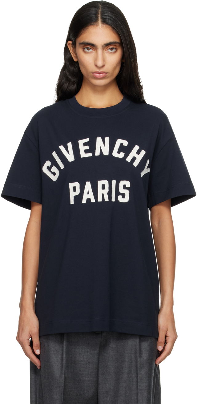 Givenchy Paris Boxy Fit T-shirt