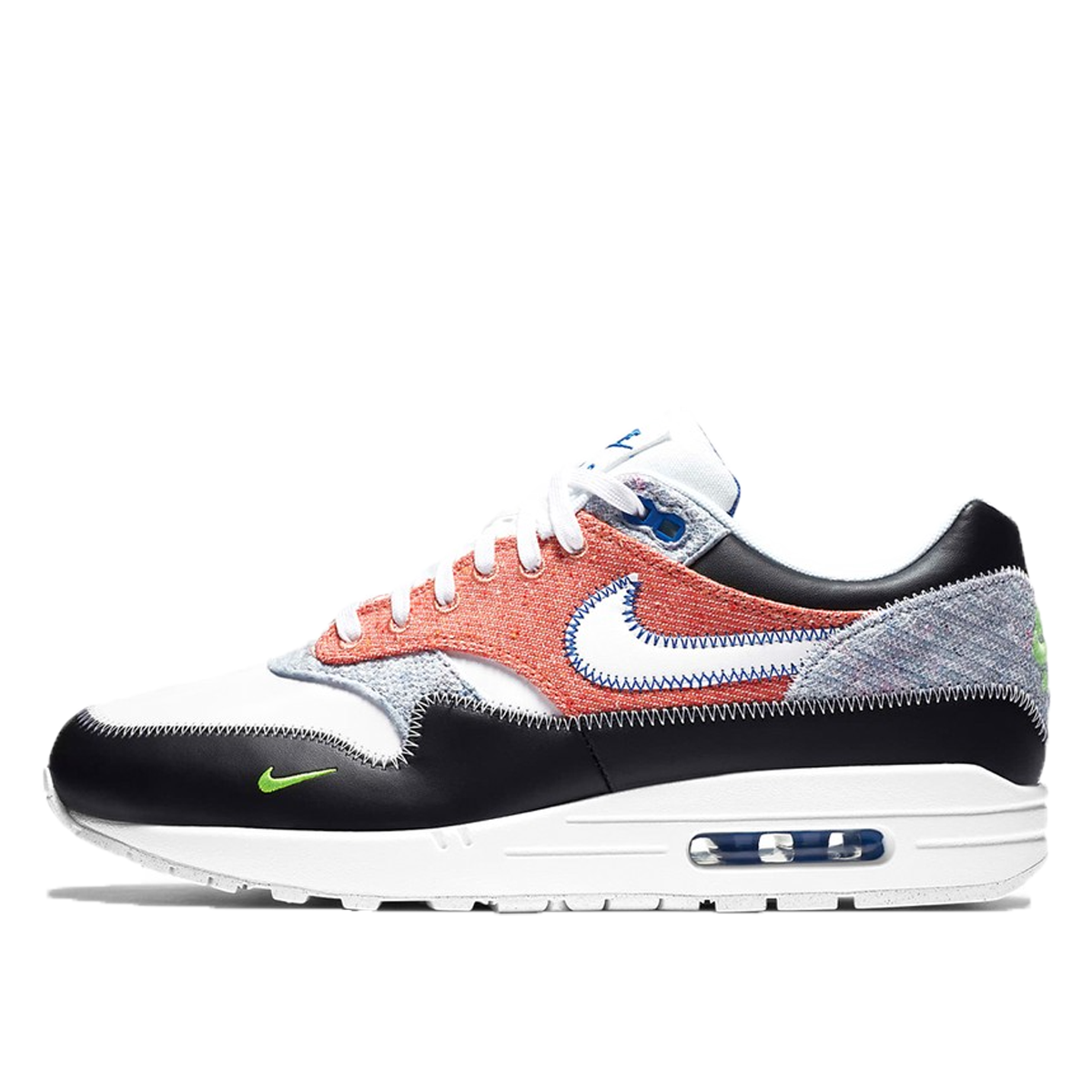 Кецове и обувки Nike Air Max 1 Recycled White Многоцветен | CT1643-100, 0