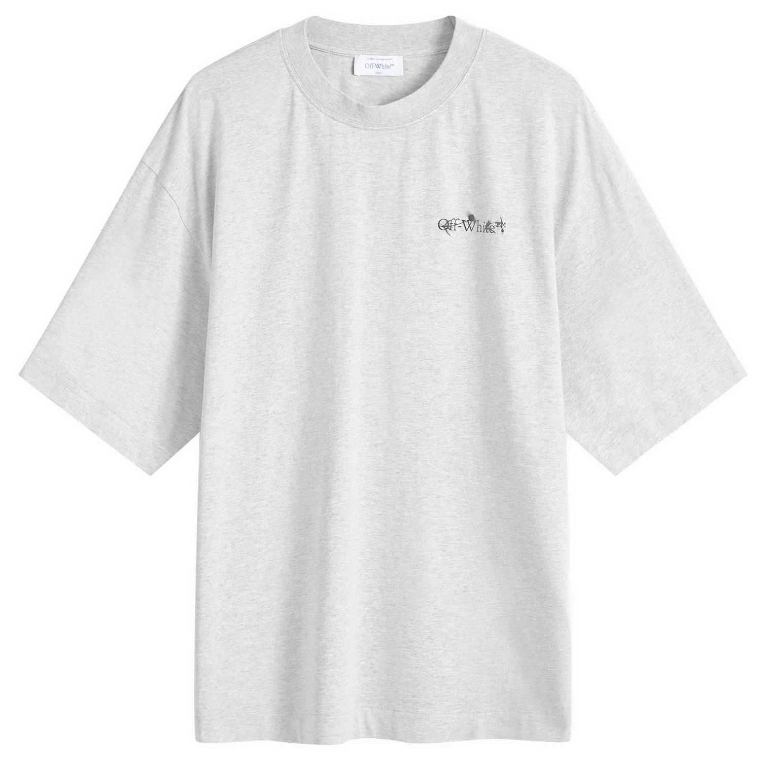 Тениска Off-White Flower Arrow Skate T-Shirt Бяло | OMAA120F24JER0050510, 0