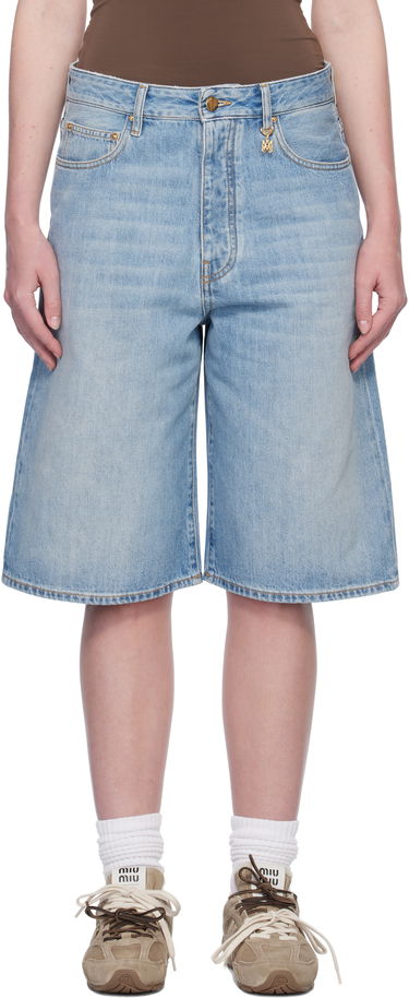 Къси панталони AMIRI AMIRI Faded Denim Shorts Синьо | AWDNSH1006, 0