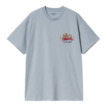 Тениска Carhartt WIP Short Sleeve Crab Paint T-Shirt Синьо | I034778_9, 3