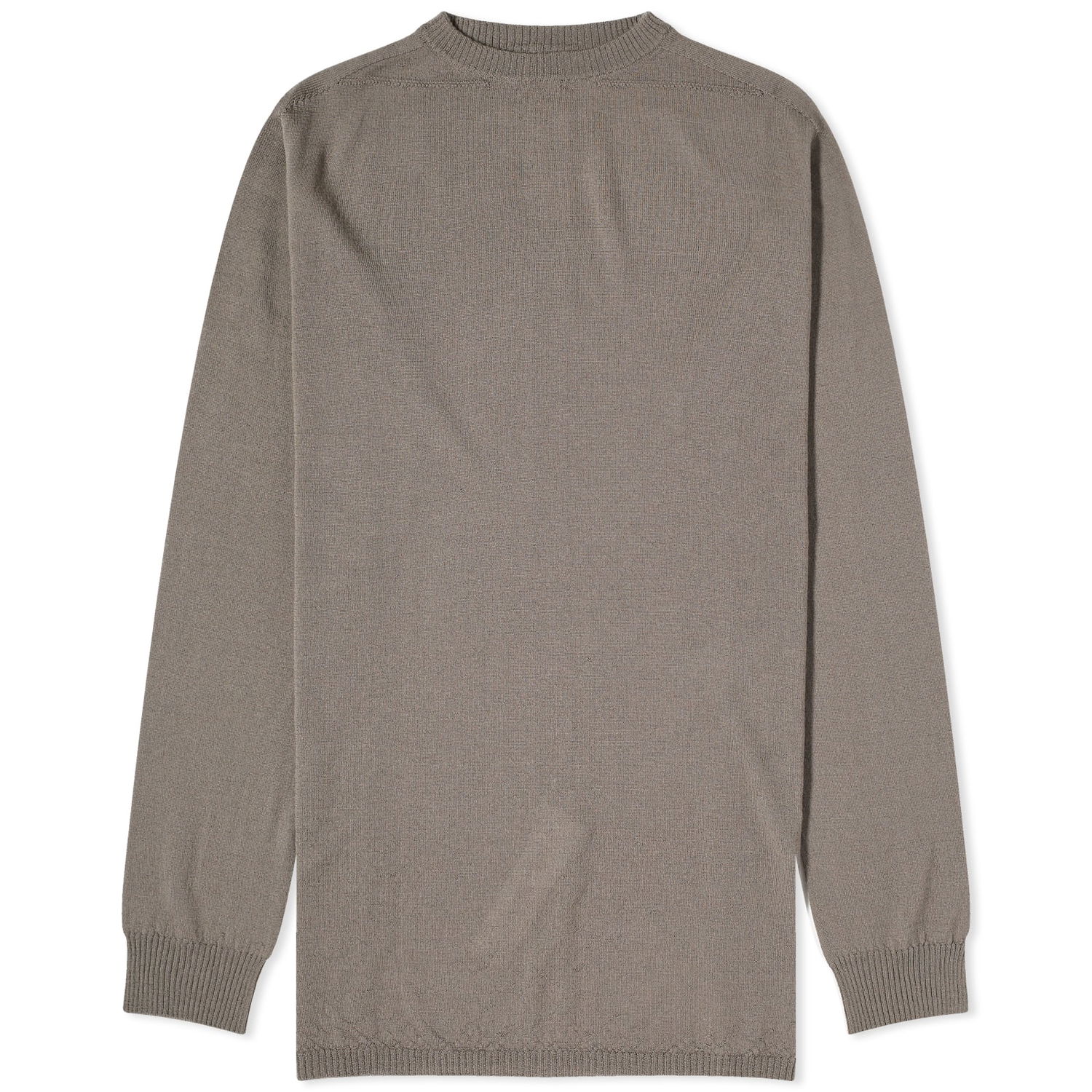 Пуловер Rick Owens Oversized Round Knit Сиво | RU01D3627-M-34, 0