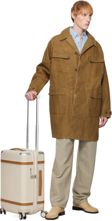 куфар Paravel Paravel Aviator Carry-On Suitcase Бежово | 105838401, 4