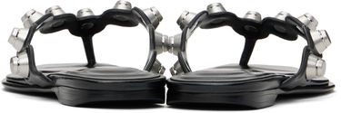 Кецове и обувки Alexander Wang Alexander Wang Rexa Thong Flat Sandals Бяло | 30225S008, 4