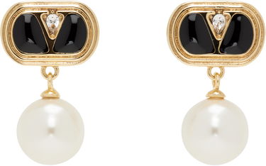 Обеци Valentino Valentino Garavani Oval Pearl Drop Earrings Металик | 6W2J0X91NBS, 0