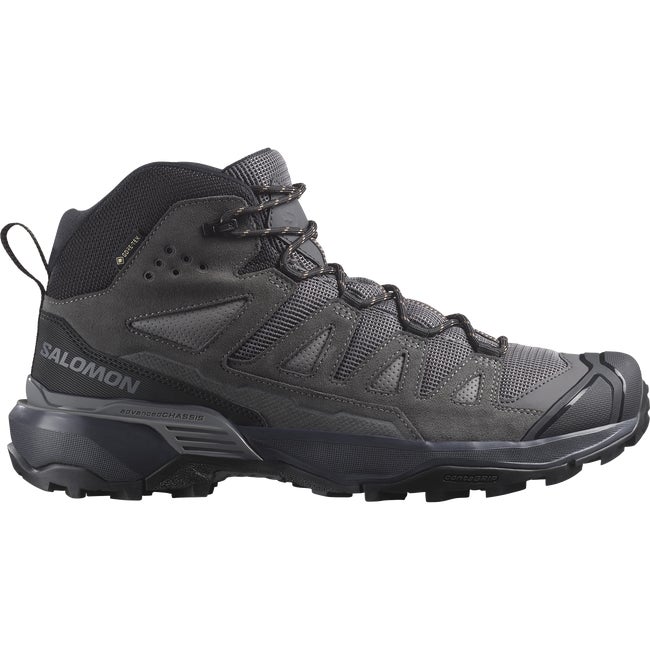 Кецове и обувки Salomon X Ultra 360 Leather Mid Gore-Tex Hiking Boots Сиво | L47570800, 1