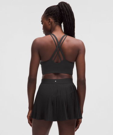 Сутиен lululemon Energy Evolve High Neck Longline Bra, Medium Support, B-D Cups Черно | prod20002099, 1
