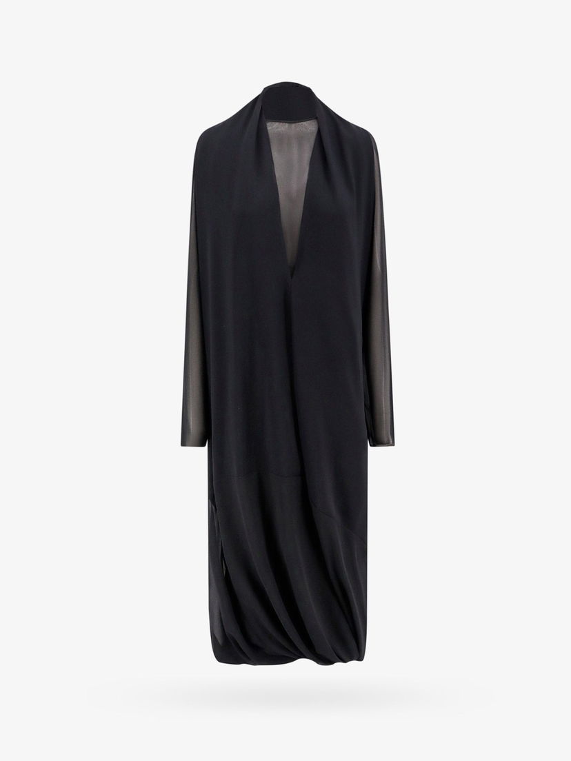 Pокля Maison Margiela Asymmetric Dress Черно | S52DG0020MTN017900