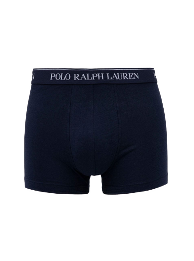 Боксерки Polo by Ralph Lauren Cotton Trunk - 3 Pack Тъмно синьо | 714835885004