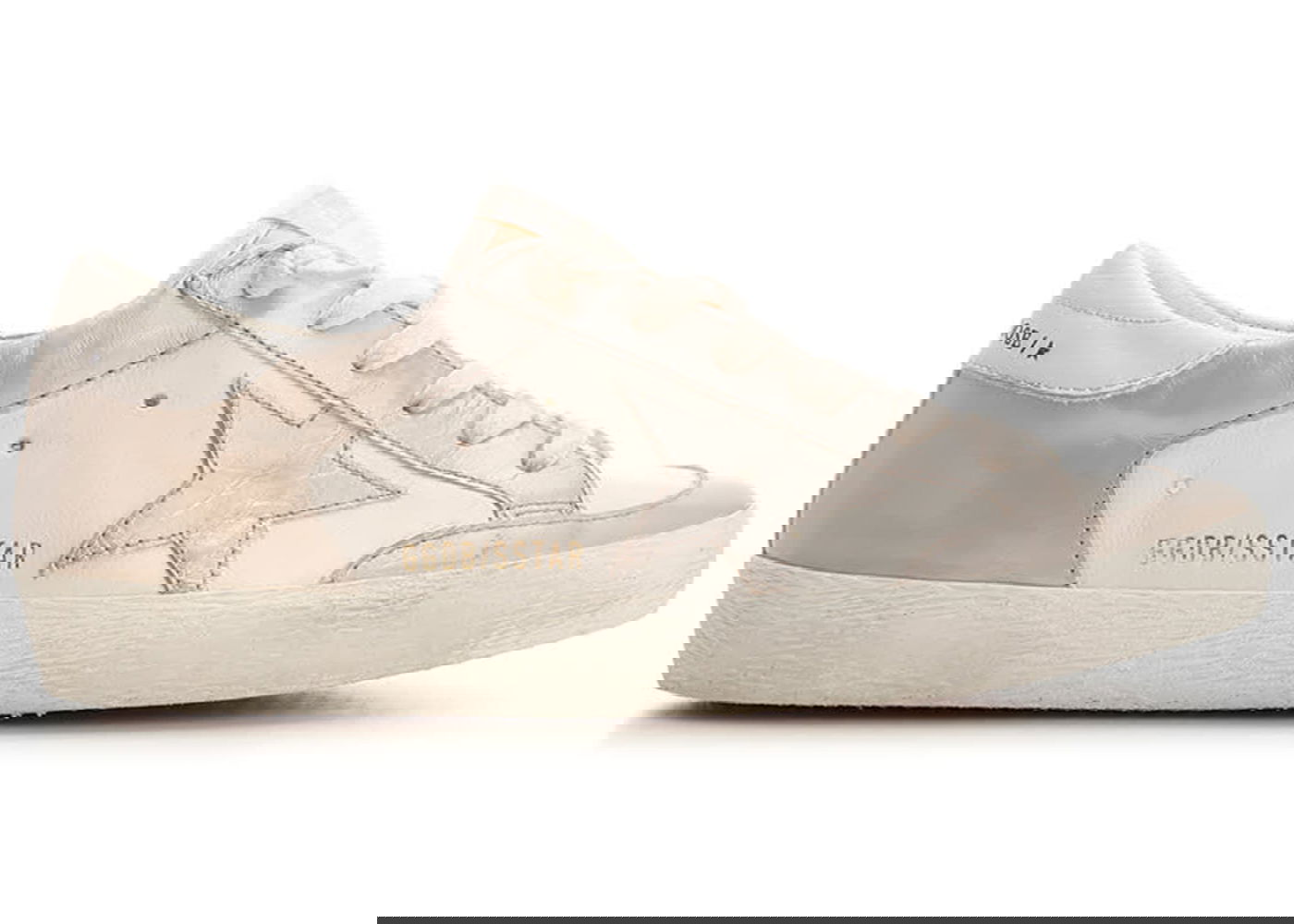 Кецове и обувки Golden Goose Super-Star White Sand (Women's) Бежово | GWF00108.F004778.10999, 0