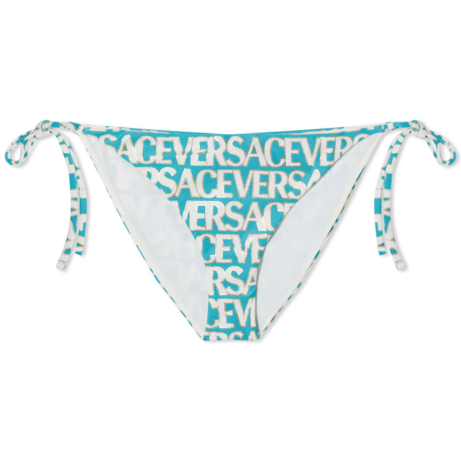 Бански Versace All Over Logo Triangle Bikini Bottom Многоцветен | 1001407-1A08162-5V550, 0