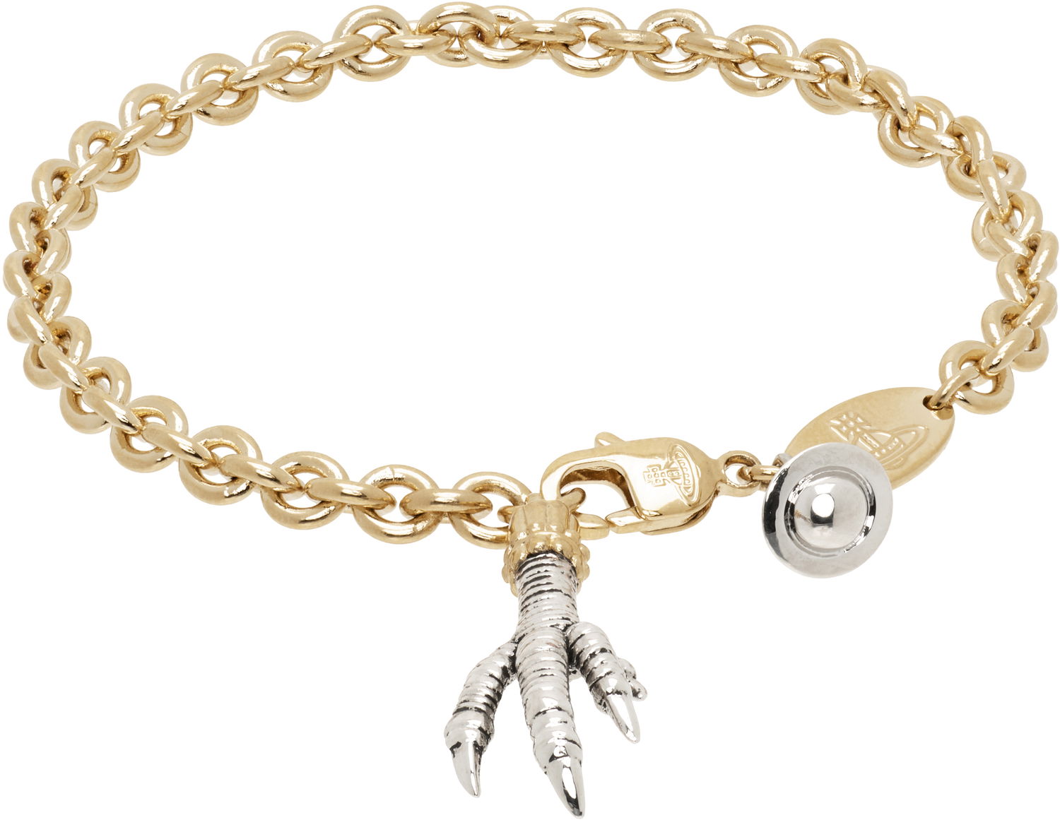 Гривна Vivienne Westwood Joselita Chain Claw Charm Bracelet Металик | 61020254-02W018-, 0