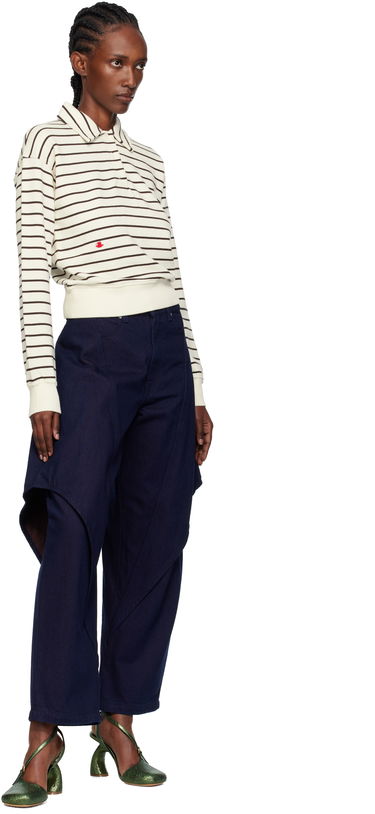 Поло тениска JW Anderson JW Anderson Striped Polo Многоцветен | JW0243-PG1857, 3