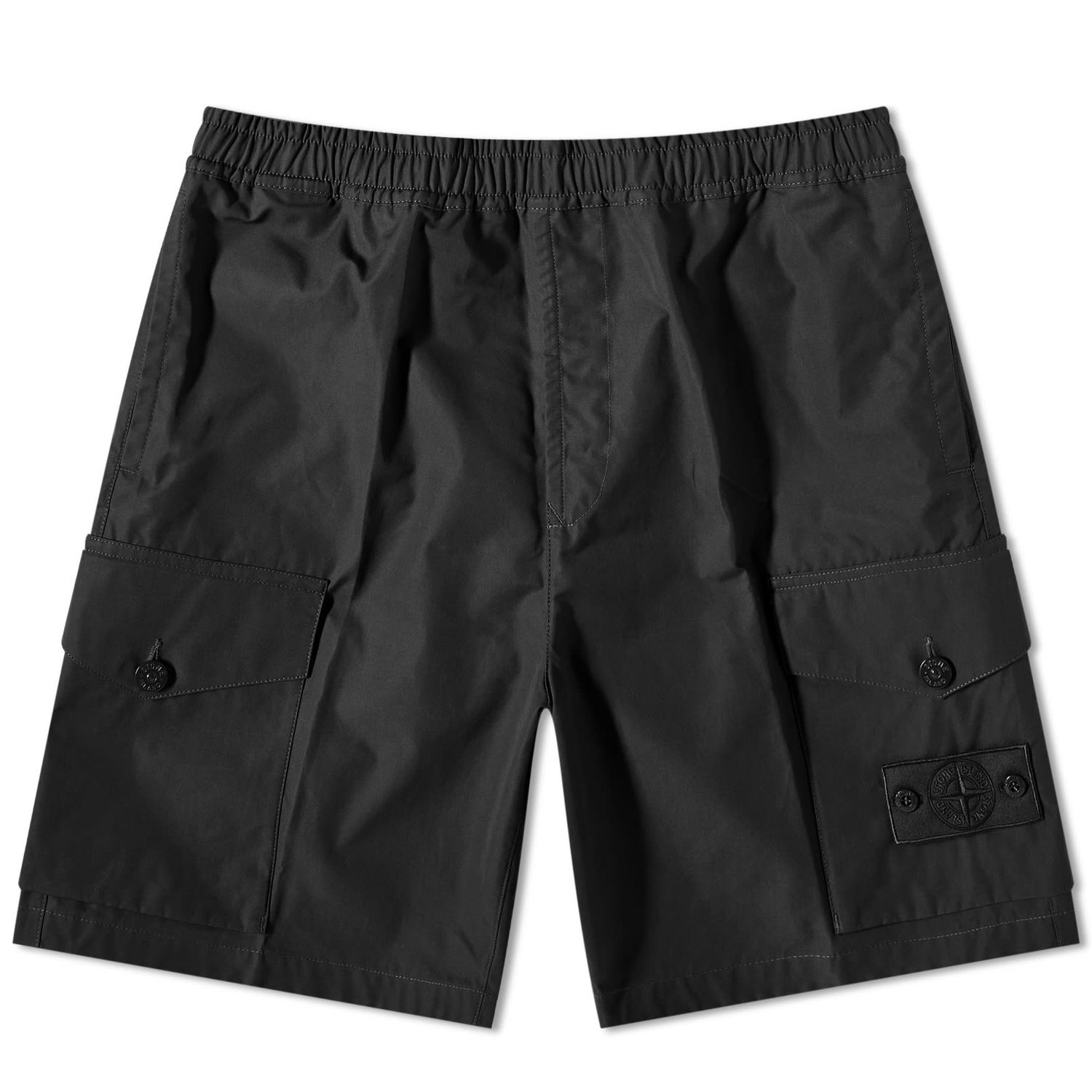 Къси панталони Stone Island Ghost Cargo Shorts Черно | 7815L02F1-V0029, 0