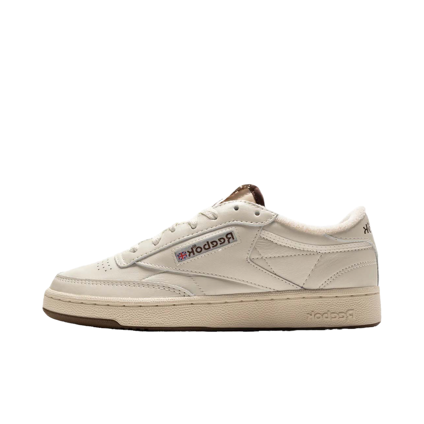 Кецове и обувки Reebok Club C 85 Vintage Chalk Paper White Brush Brown Бежово | HP3202