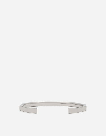 Гривна Dolce & Gabbana Men's Silver Metal Logo Bracelet Металик | WBQ5P3W111187655, 2