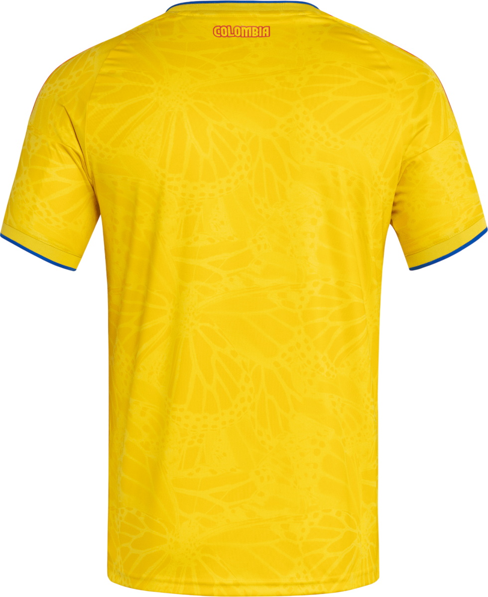 Фланелка adidas Performance Colombia Butterfly Pattern Jersey Жълто | JL6972, 1