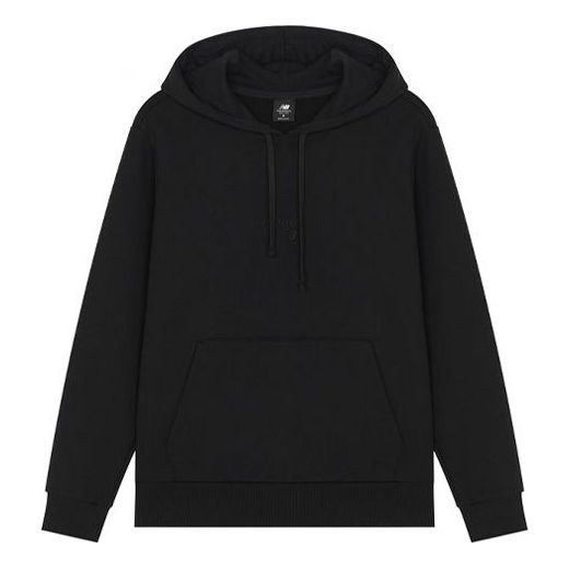 Суитчър New Balance Solid Knit Hoodie Черно | AMT21570-BK, 0