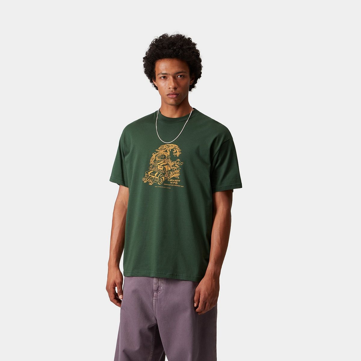 Тениска Carhartt WIP Carhartt WIP Unit Graphic T-Shirt Зелено | I035500_9, 0