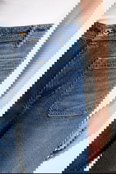 Дънки Polo by Ralph Lauren Polo Ralph Lauren High-Waisted Wide-Leg Jeans Синьо | 211969382, 3