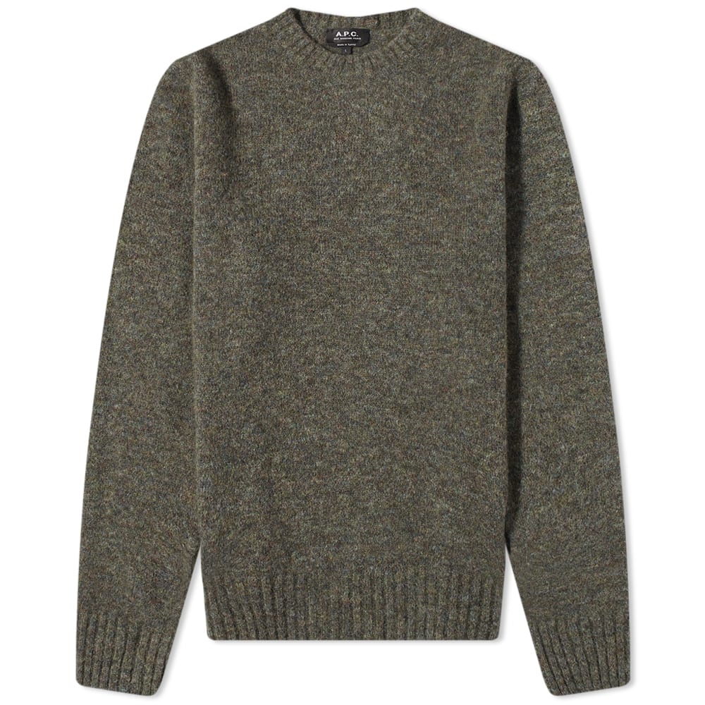 Пуловер A.P.C. Lucas Alpaca Crewneck Сиво | WOAOG-H23151-PKB, 0