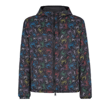 Яке FENDI Noel Fielding x Print Reversible Jacket Черно | FW1090 AHCF F0QA1, 0