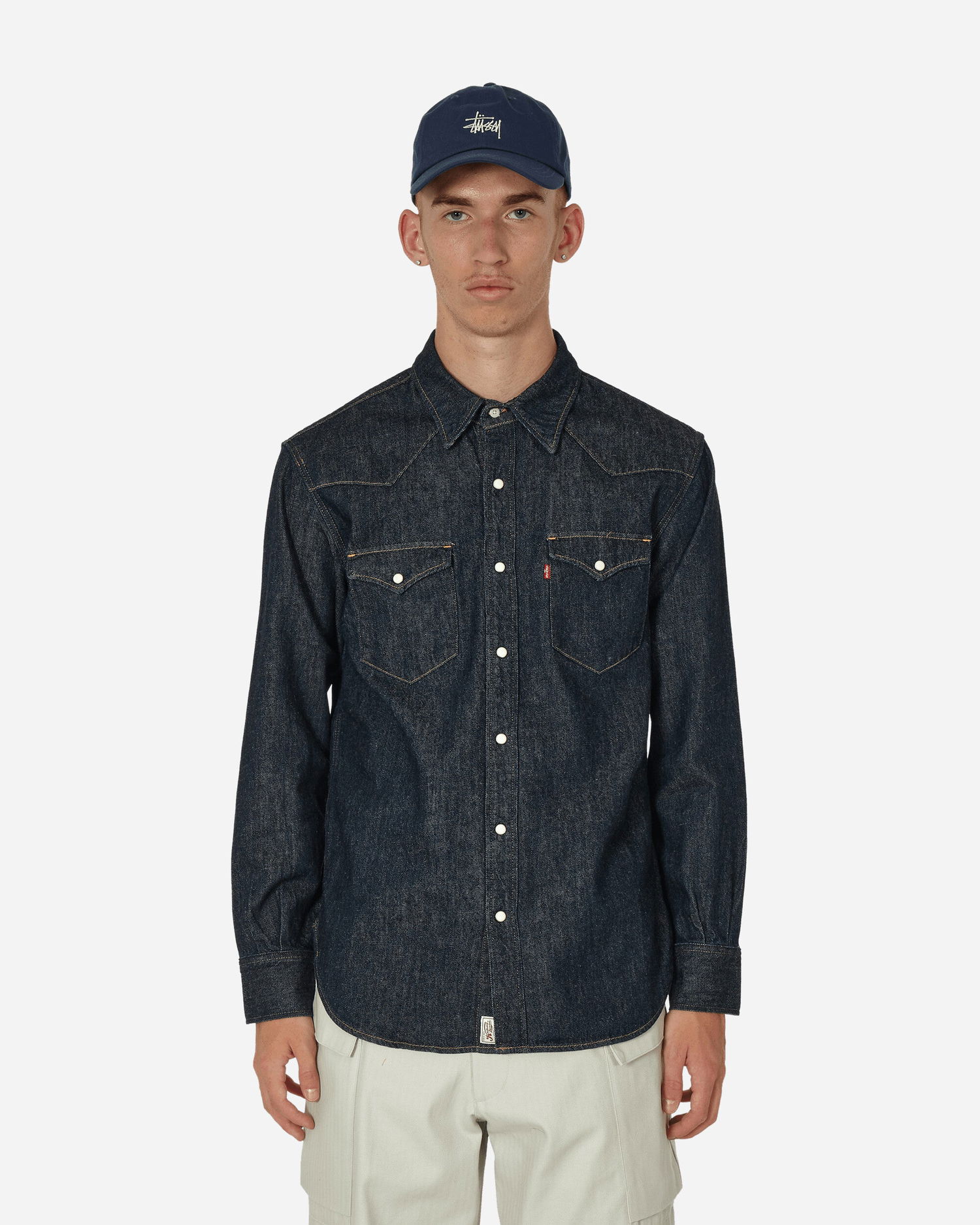 Риза Levi's Made in Japan 65 Western Greenfield Черно | A6127 0000, 0