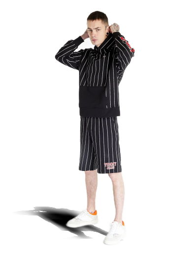 Relaxed Pinstripe Hoodie