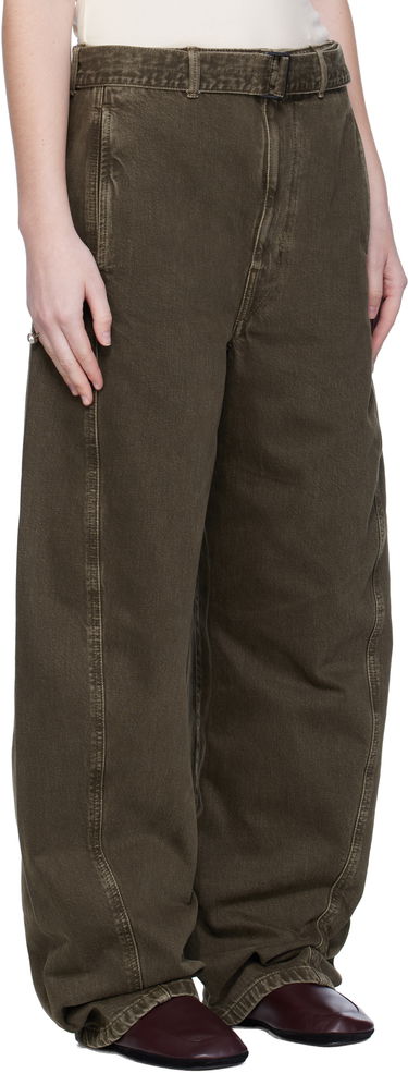 Дънки LEMAIRE Lemaire Twisted Belted Jeans Сиво | PA326 LD1062, 4