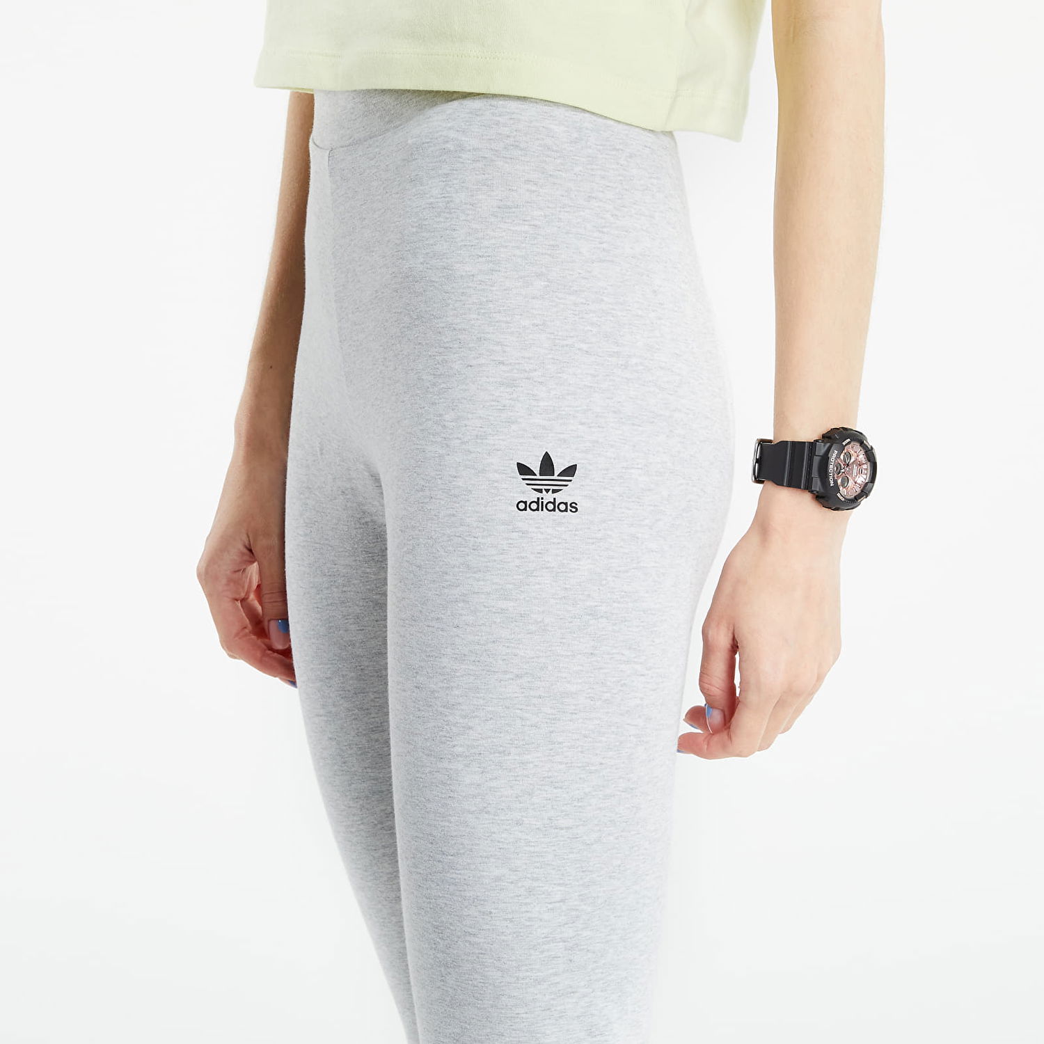 Клинове adidas Originals LOUNGEWEAR Adicolor Essentials Tights Сиво | GN8270, 1