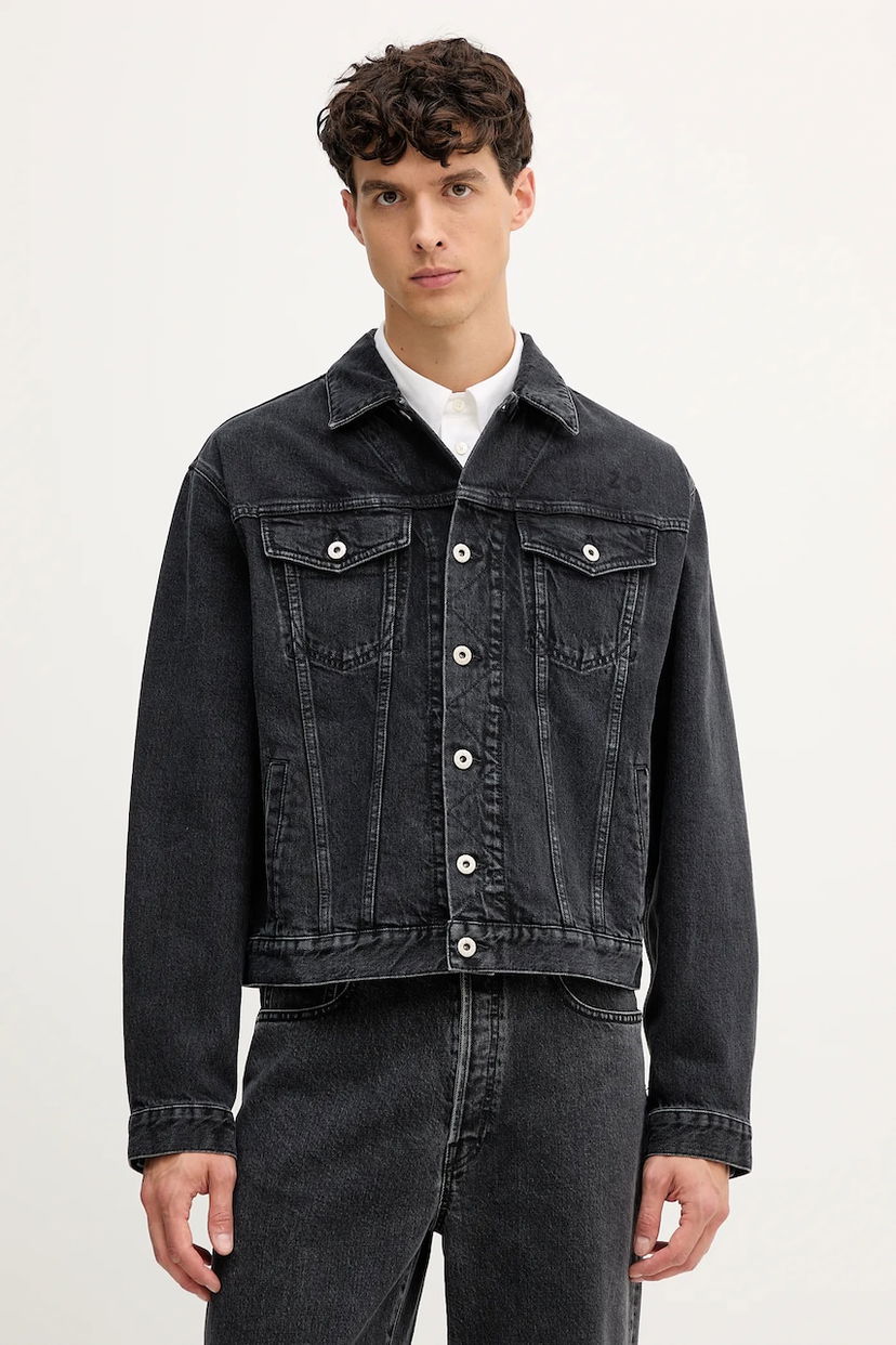 Яке KENZO Kenzo Denim Jacket Черно | FF65DV3026C4