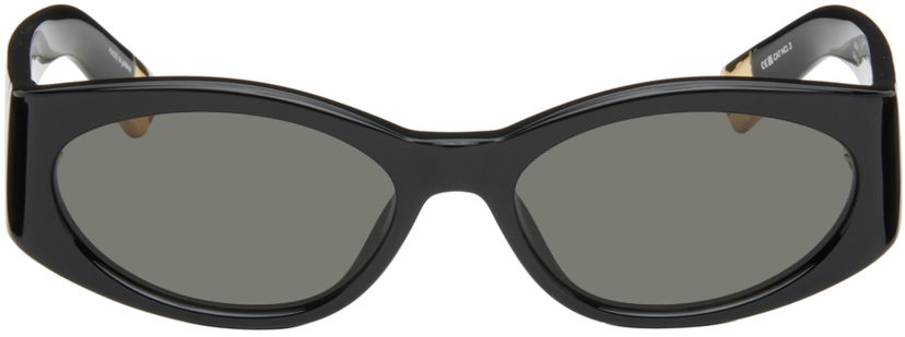 Слънчеви очила Jacquemus 'Les Lunettes Ovalo' Sunglasses Черно | JAC4C1SUN