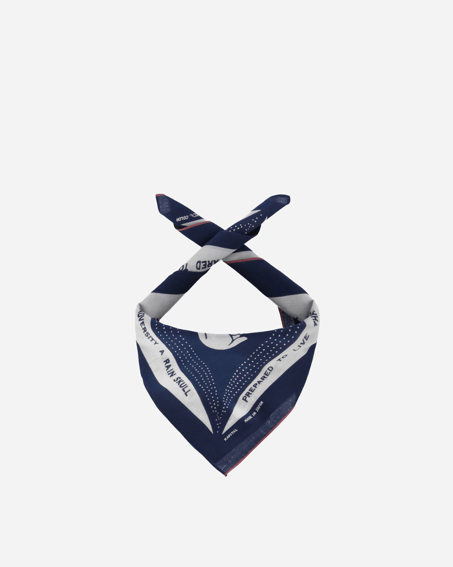 Шал KAPITAL Rainskull Bandana Синьо | EK-1692BA 1, 0