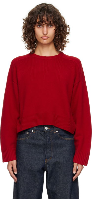 Пуловер Loulou de Saison Loulou de Saison Bruzzi LDS Boxy Cashmere Sweater Червено | BRUZZI LDS, 0