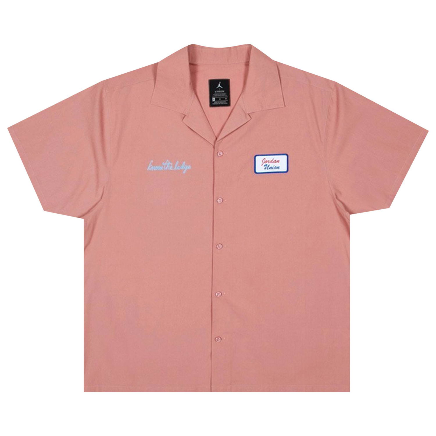 Риза Jordan Union x Mechanic Shirt Розово | CV1358 685, 1