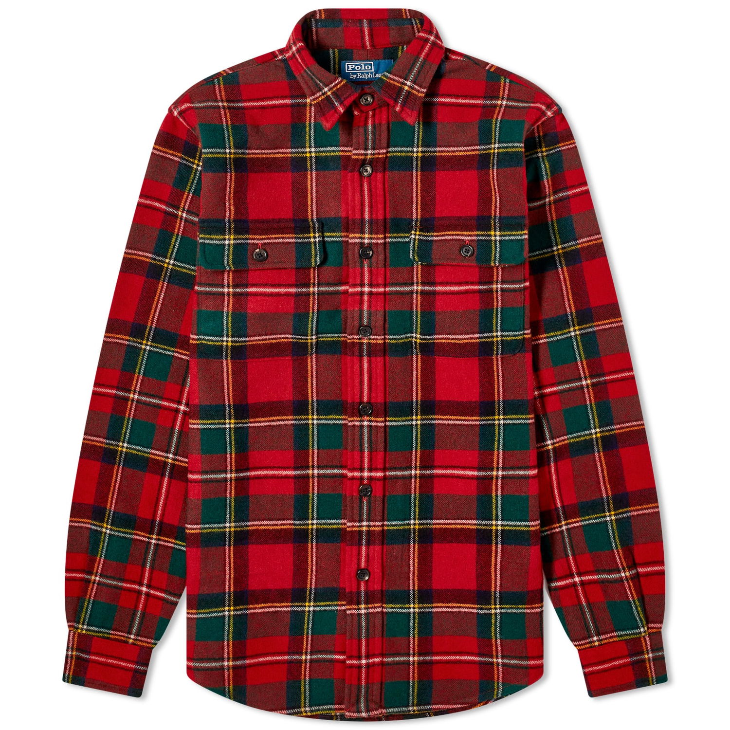 Риза Polo by Ralph Lauren Tartan Fleece Overshirt Червено | 710881792002, 0