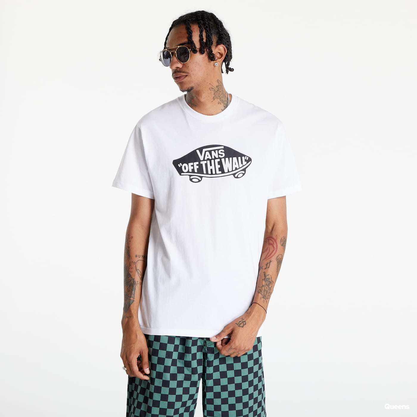Тениска Vans Classic Front Tee Бяло | VN00004XYB21, 0